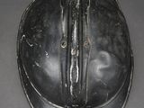 a helmet that is sitting on top of a table