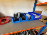 a shelf with many different types of tools on it
