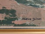 une photo d'un tableau accroché au mur