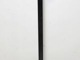 an image of a black and white floor lamp on a white background
