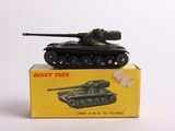 a toy tank sitting on top of a box