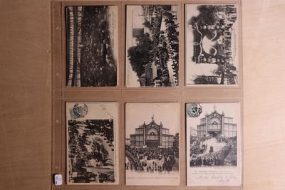 une photo d'un mur avec des photos de personnes dessus