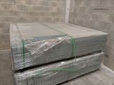 a stack of pallets sitting on the floor in a room