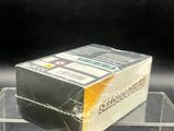 a box of cigarettes sitting on top of a clear box