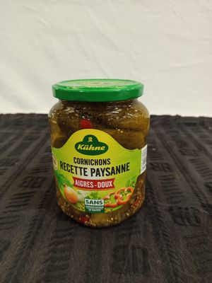 Lot d'environ 380 pots de cornichon recette paysanne - aigre… - Photo 1