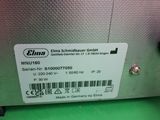 a close up of a label on the back of a machine