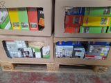 two boxes that are stacked on top of each other
