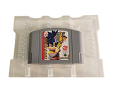 a nintendo game in a plastic case on a white surface