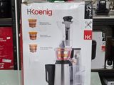 a box of a juicer sitting on a table