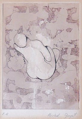 a picture of a drawing of a person laying on the ground