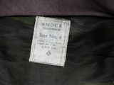 a close up of a label on a jacket