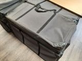 a piece of luggage that is sitting on the floor