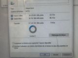 a picture of a computer screen with a clock on it