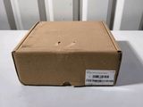 an empty box sitting on top of a white table