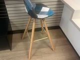 a chair that is sitting in front of a desk