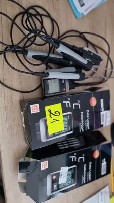 2 thermomètres Testo 175T3