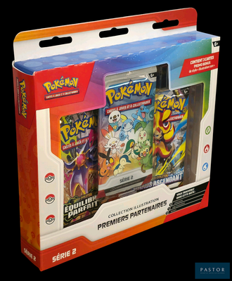 une boîte de cartes Pokémon encore dans leur emballage d'origine
