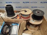a box full of different types of electrical equipment