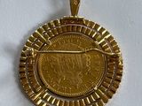 l'image d'une pièce d'or surmontée d'une couronne