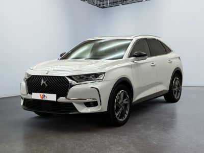 the new dsx suv is parked in a showroom