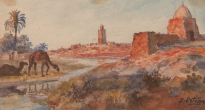 José ORTEGA (1877-1955) El Cantara