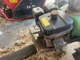 a small engine that is sitting on the ground