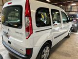 a white van that is parked in a garage