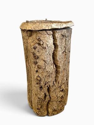 a piece of wood that is sitting on a table
