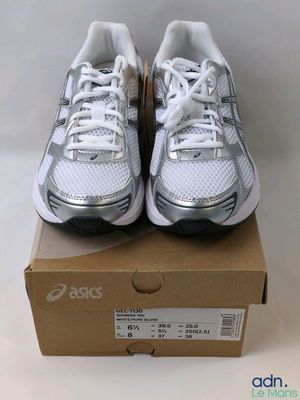 the new asics running shoes are in the box and ready to be shipped