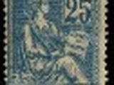 un timbre avec la photo d'un homme et d'une femme
