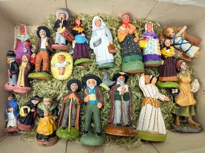 Crèche en santons de Provence