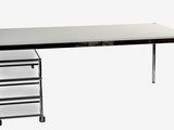 an image of a desk with a ladder on top of it