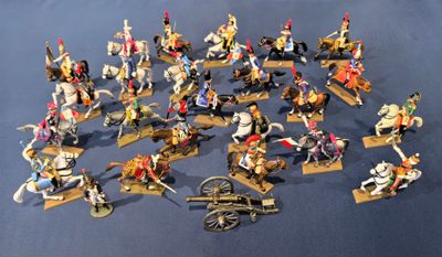 Lot de 25 soldat de plomb STARLUX /BE