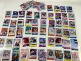 a lot of cards that are on the table