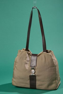 SONIA RYKIEL FOURRE-TOUT en nylon bronze, anses et patte en …