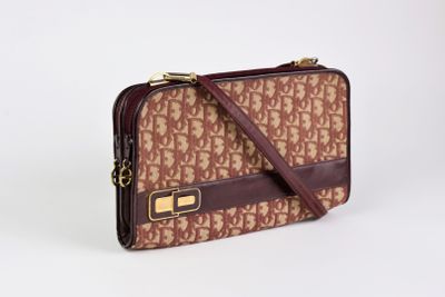 Sac à bandoulière Michael Korsh à imprimé emblématique, marron et marron