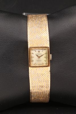 ROLEX Précision - Montre bracelet de dame en or deux tons 18…