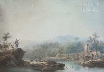 Entourage de Jean-Baptiste PILLEMENT (1728-1808)