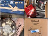 plusieurs photos d'une boîte contenant certains objets et d'une autre boîte contenant d'autres objets