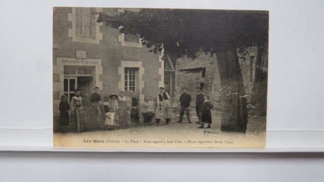 Les Mars Nous regardons ferrer l’âne. Carte rare !!! B.E.