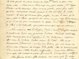 un vieux document sur lequel figurent des inscriptions à l'encre noire