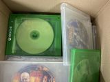 a box with a lot of cds and cds in it