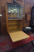 Meuble bar vintage en bambou et rotin - années 60 - orné d'u… (photo 3)
