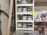 a lot of tools on a workbench in a garage