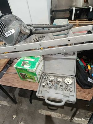 an image of a tool box and tools on a table