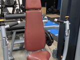 an image of a gym equipment set up in a room