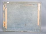 an old picture frame with a picture of a man on it