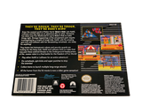 a back cover of a video game on the back of a box