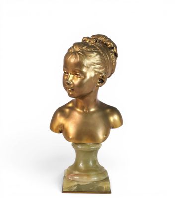 D'après Houdon Buste de Louise Brongniart.