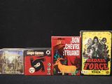 de nombreux jeux vidéo exposés sur une table